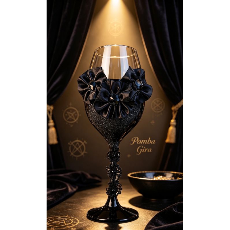Taça Personalizada Pombo Gira Brinde sua guardiã com uma peça à altura de sua realeza.Onde a beleza encontra o sagrado.