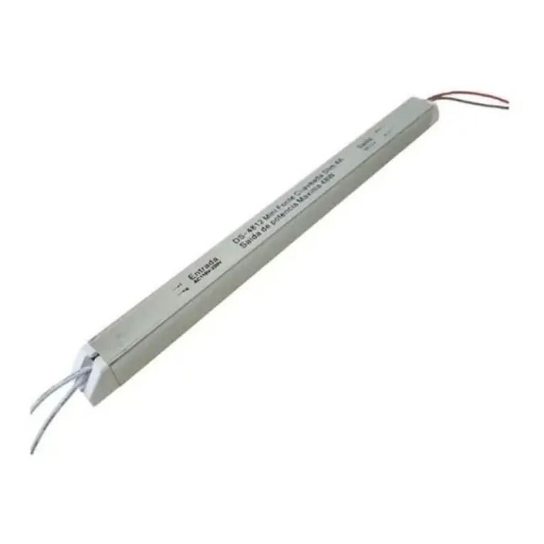 Mini Fonte Chaveada Slim Para Fita Led 72w 12v 6a Bivolt