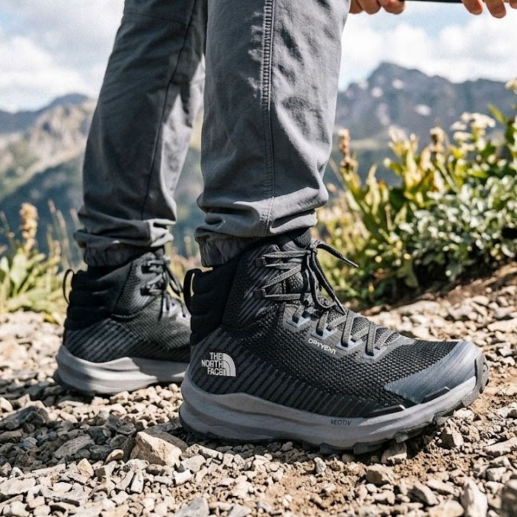 Bota The North Face Vectiv Fastpack Mid WP Impermeável Trekking Leve Outdoor