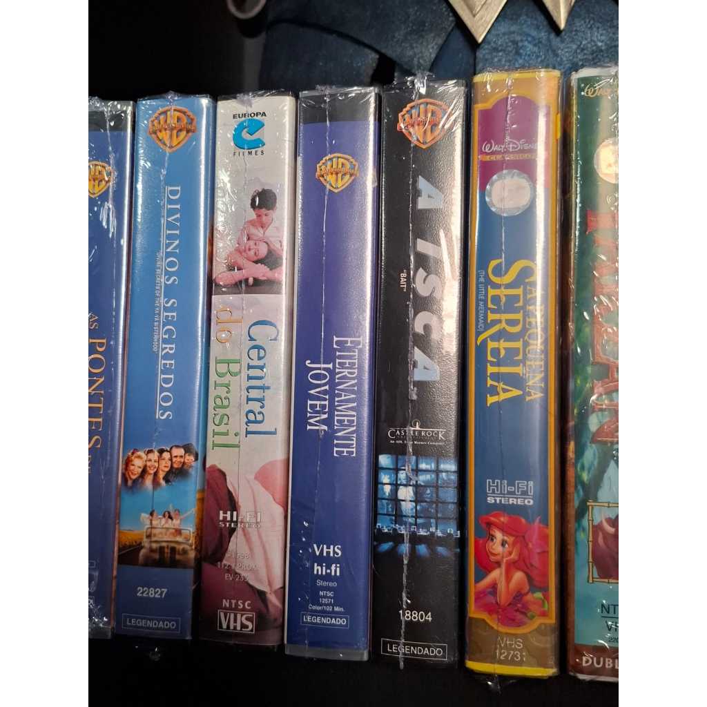 Filmes Fitas Video Cassete VHS de Colecionador