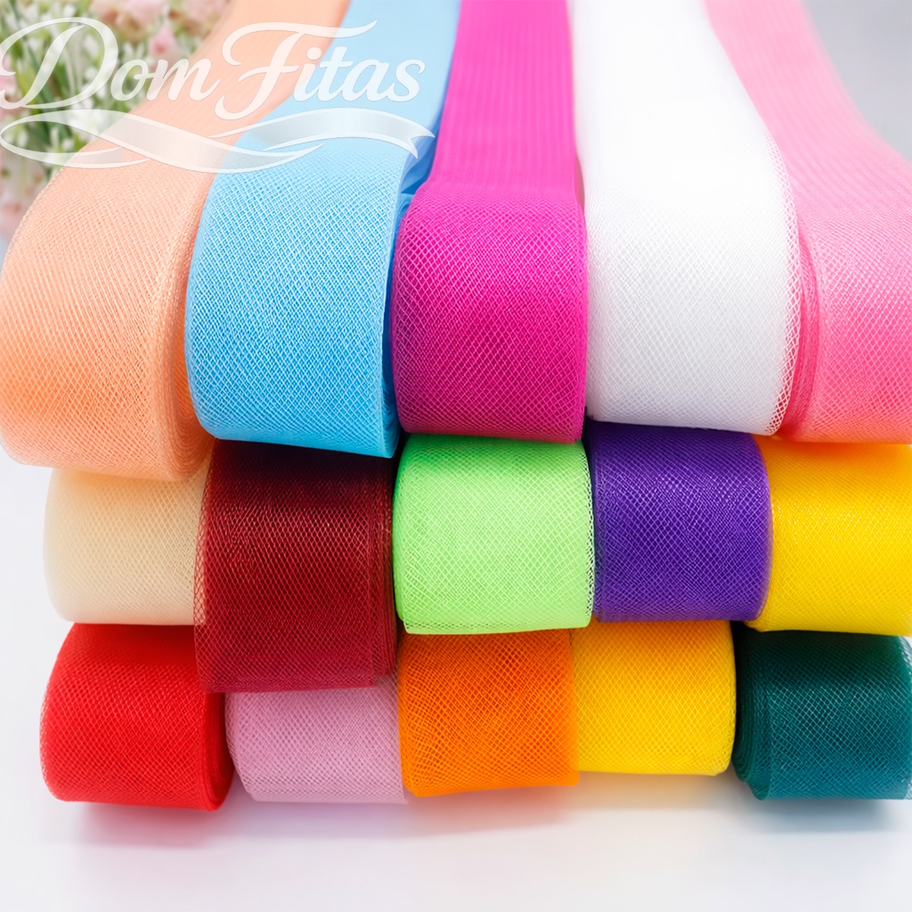 Fita Crinol 4cm Rolo 25m 50m Vestidos De Festa E Noivas