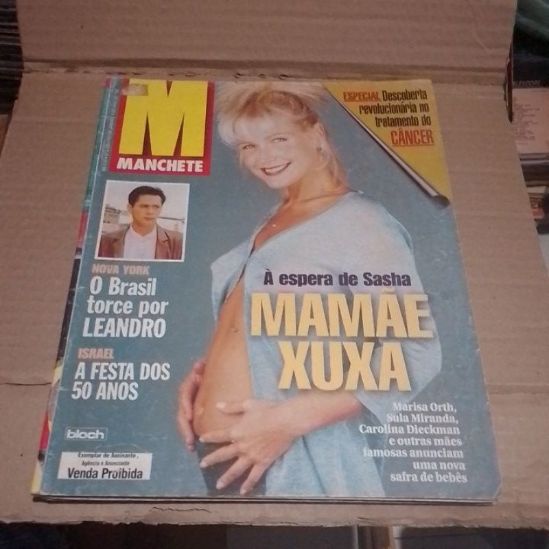 revista manchete. Xuxa.
