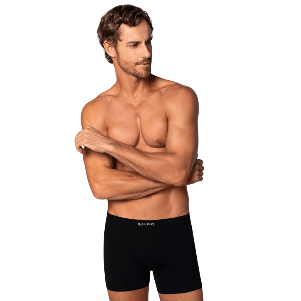Cueca Boxer Lupo Modal Masculina Sem Costura Original 661