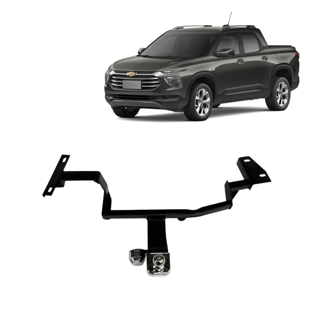 Engate Chevrolet Montana 2023 a 2025 Atos Reboque Rabicho Protetor