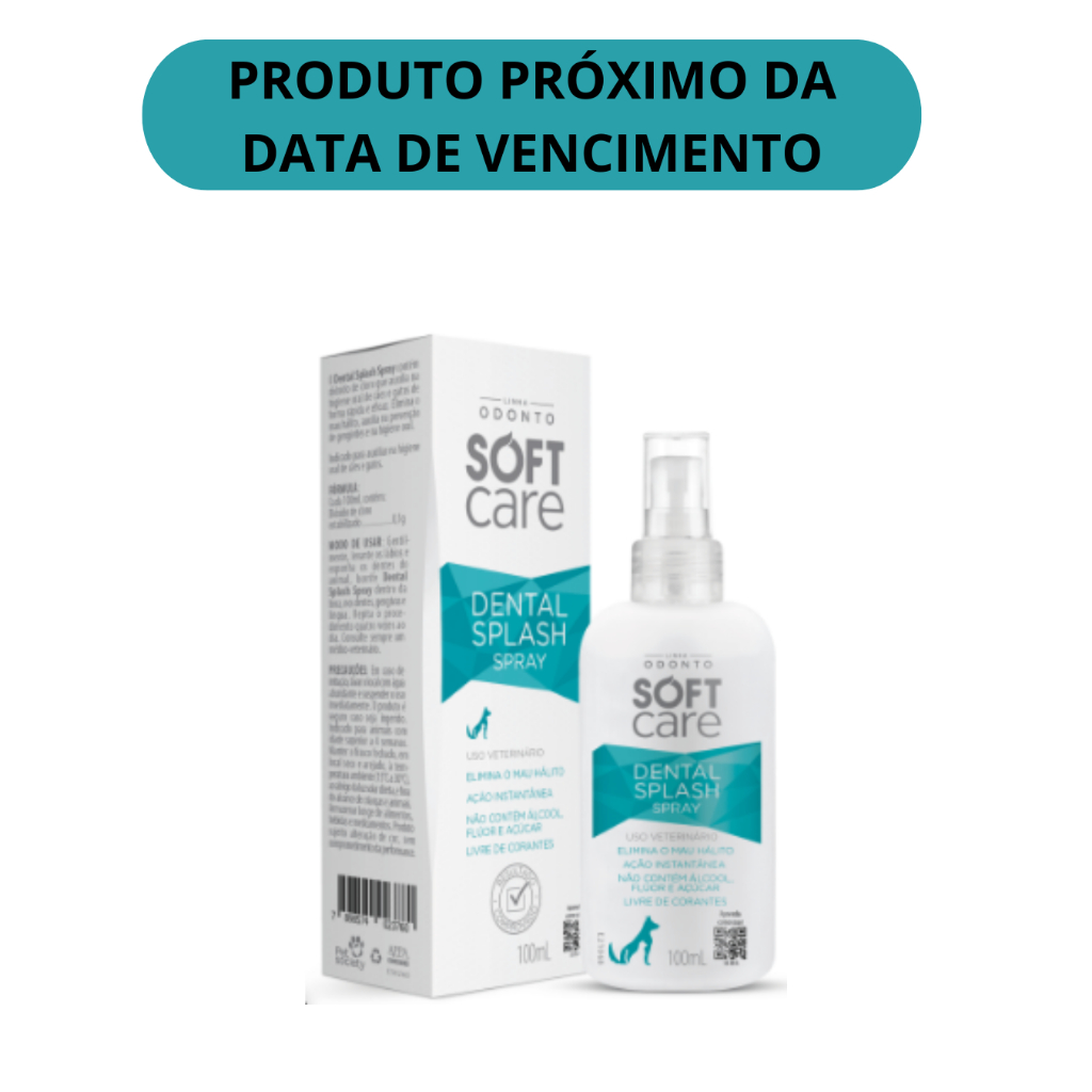 SPRAY ELIMINA MAU HÁLITO SOFT CARE DENTAL SPLASH 100ML