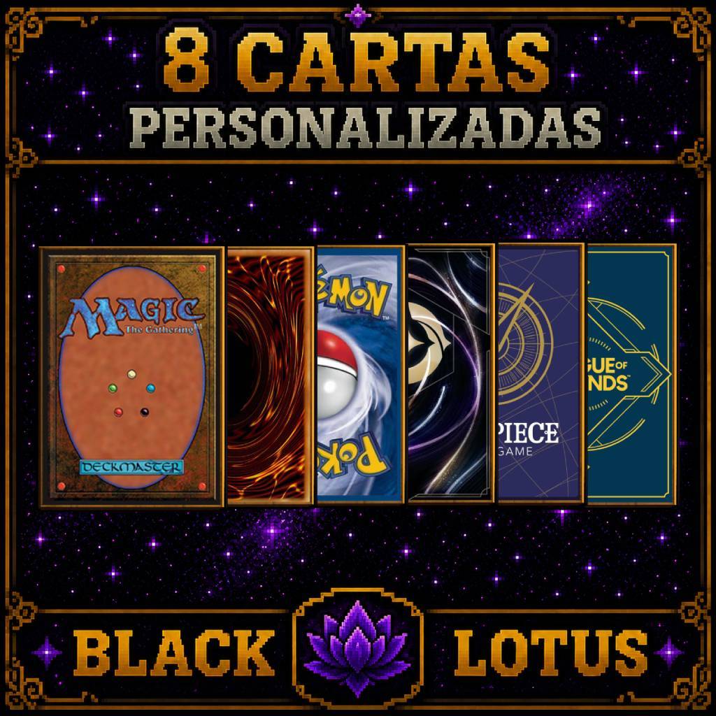 8 Cartas Personalizadas Proxy