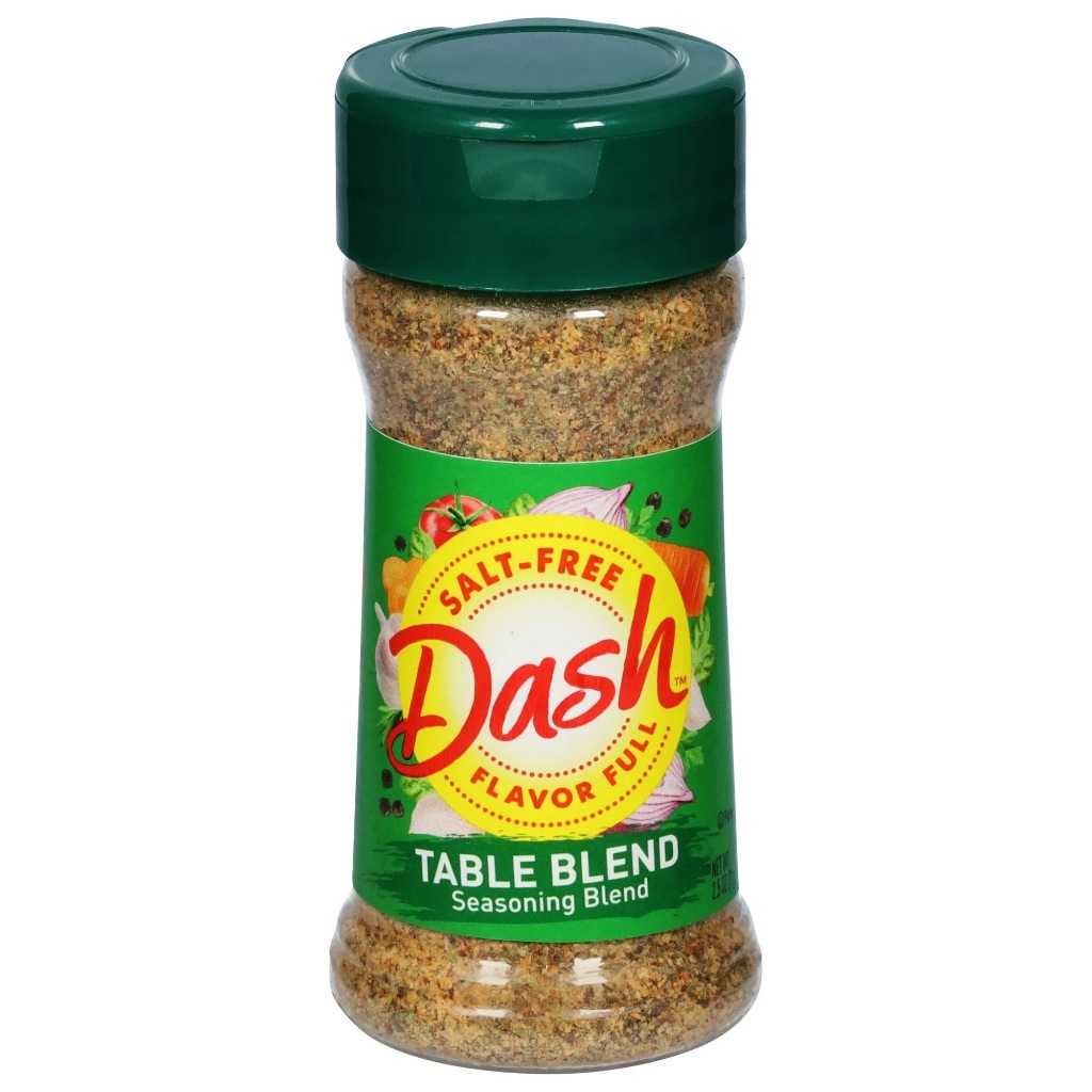 DASH TEMPERO TABLE BLEND SEM SAL IMPORTADO EUA 71G