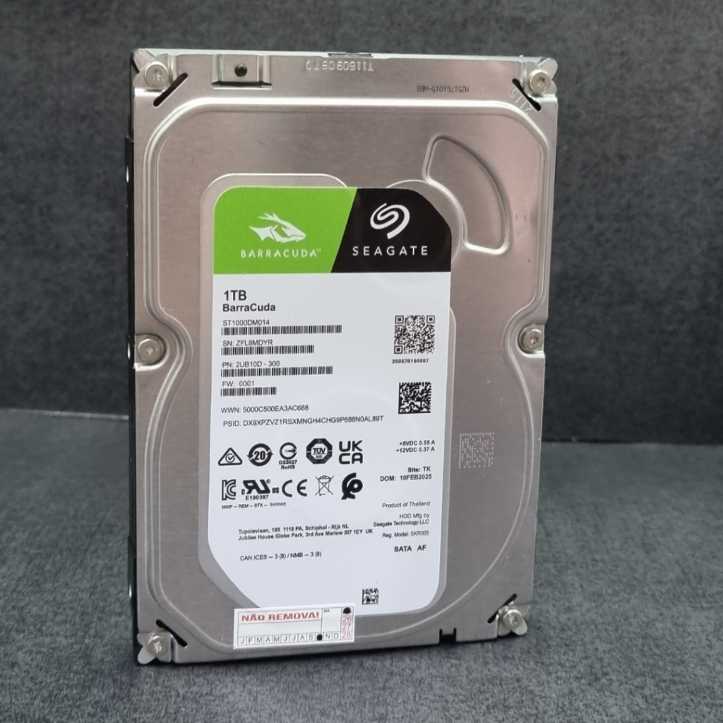 HD Interno 500GB / 1TB / 2TB SATA 3.5" Para PC Desktop, DVR e CFTV