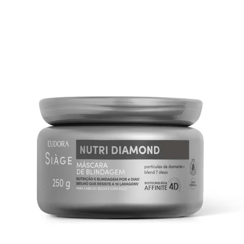 Máscara de Blindagem Siàge Nutri Diamond 250g - EUDORA SIAGE
