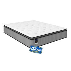 Colchão Queen 158cm Molas Ensacadas Tower HF25 Gazin