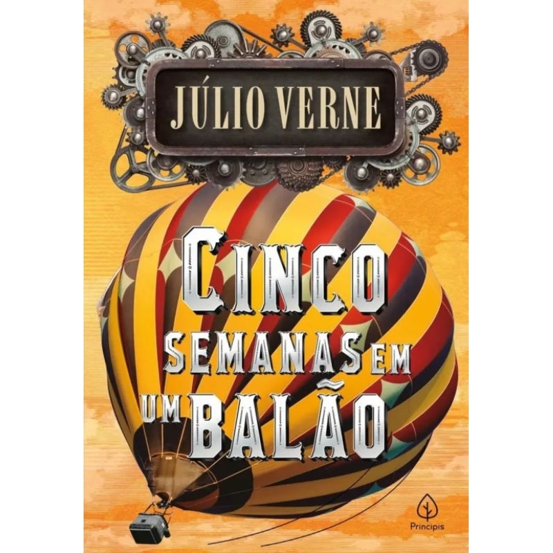 Cinco Semanas Em Um Balão e Atlas do Corpo Humano