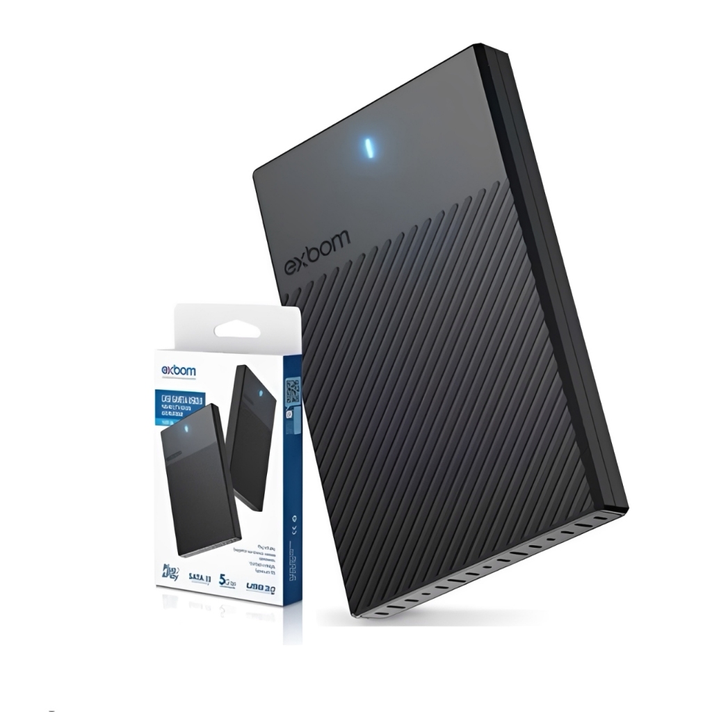 HD Externo Slim 500GB / 640GB / 750GB USB 3.0 – Notebook, PC, TV (PS4, PS5, Xbox)