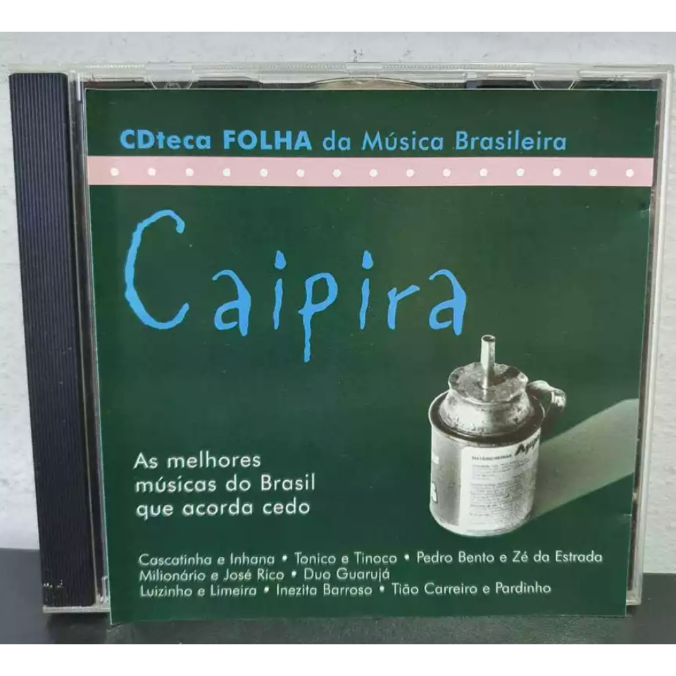 CD Música Caipira Tonico & Tinoco | Milionário José Rico | Tião Carreiro | Cascatinha | Duo Guarujá