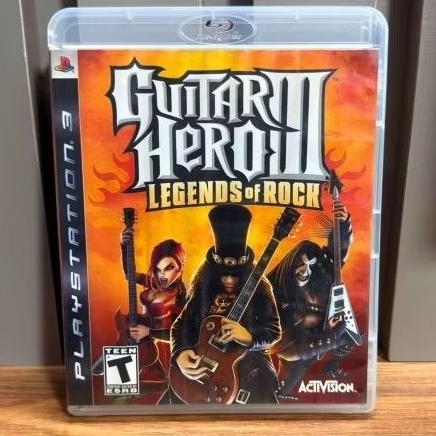 Jogo Guitar Hero 3 III Legends Of Rock PS3 Original Mídia Física