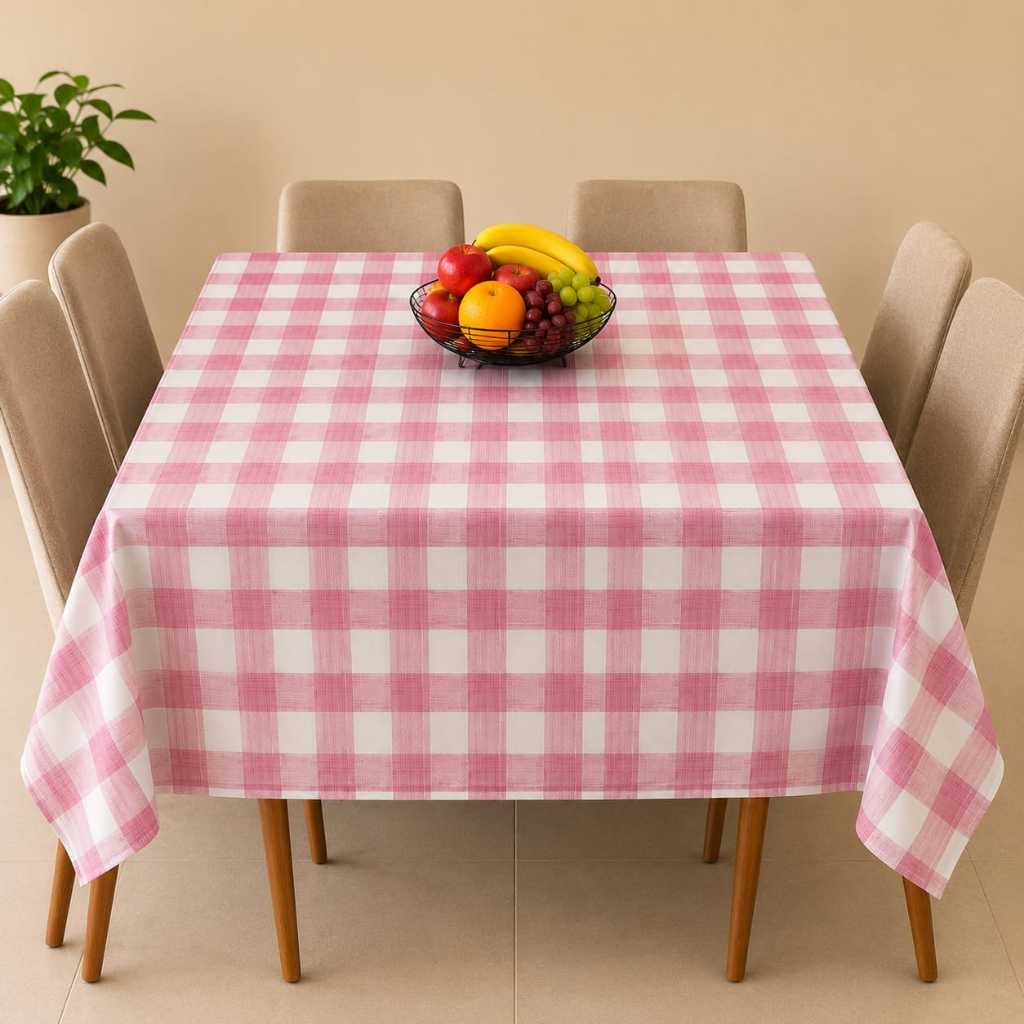Toalha de Mesa Térmica Impermeável Decorativa - Mesa 4 e 6 Cadeiras Fácil de Limpar