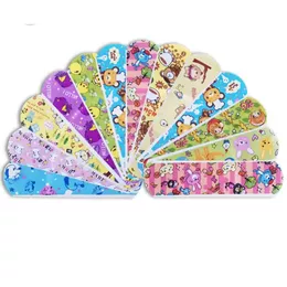 10/20/30PCS Caixa Curativo Band Aid Infantil Desenhos Animados Animal Kit Emergência