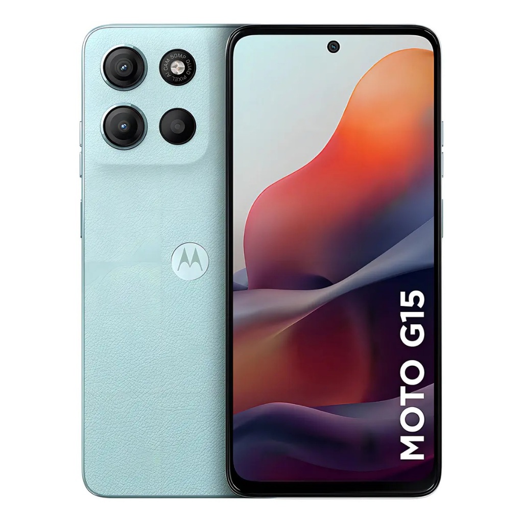 SMARTPHONE MOTOROLA G15 XT2521 256GB 4G - azul celeste