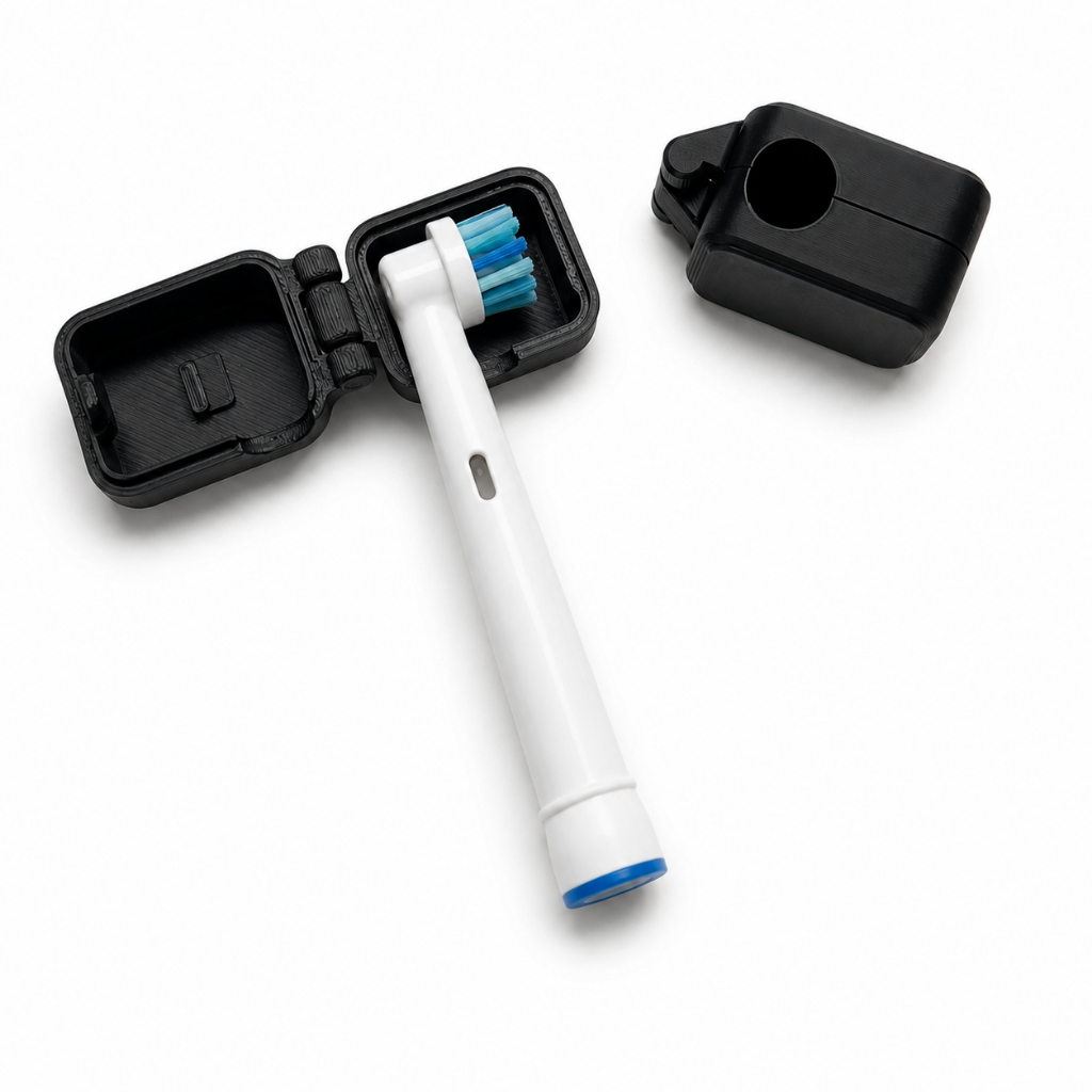 Capa Protetora Escova de Dente Universal OralB Elétrica Capinha Viagem Higienica Anti Poeira