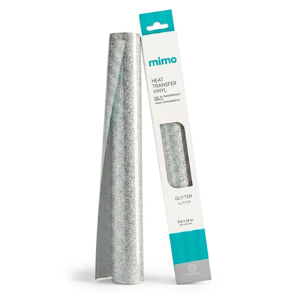 Transfer Glitter - Prata - Mimo - 25 x 61 cm- 1 Unid