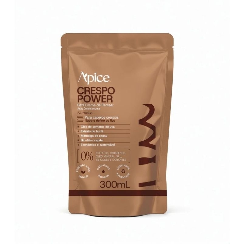 Refil Creme de Pentear Crespo Power Apice 300ml