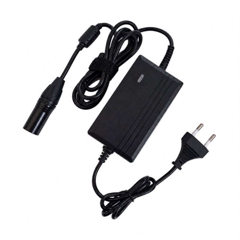 Carregador Para Cadeira De Rodas Freedom 24v 4a Com Visor Led Indicador De Carregamento