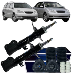 Kit Suspensão Amortecedor Dianteiro Corolla Fielder 2003 2008