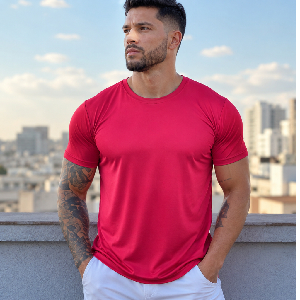 Camiseta Dry Fit Masculina Esportiva Academia Treino Corrida Secagem Rápida Leve Pronta Entrega