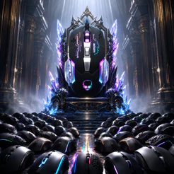 Mouse Gamer EXBOM MS-G280 Design Ergonômico LED RGB Plug and Play 4800 DPI 6 Botões