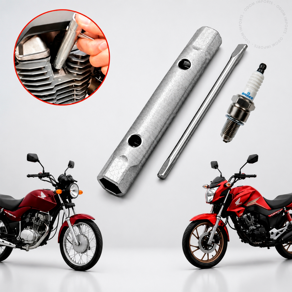 Chave de Vela Moto Universal 14mm 16mm Honda CG 125 CG 160 Fan 125 Fan 160 Moto