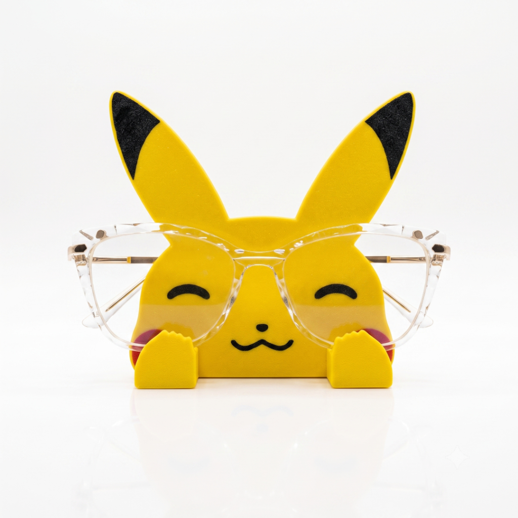 Suporte Óculos Pikachu Porta Óculos Decoração Gamer