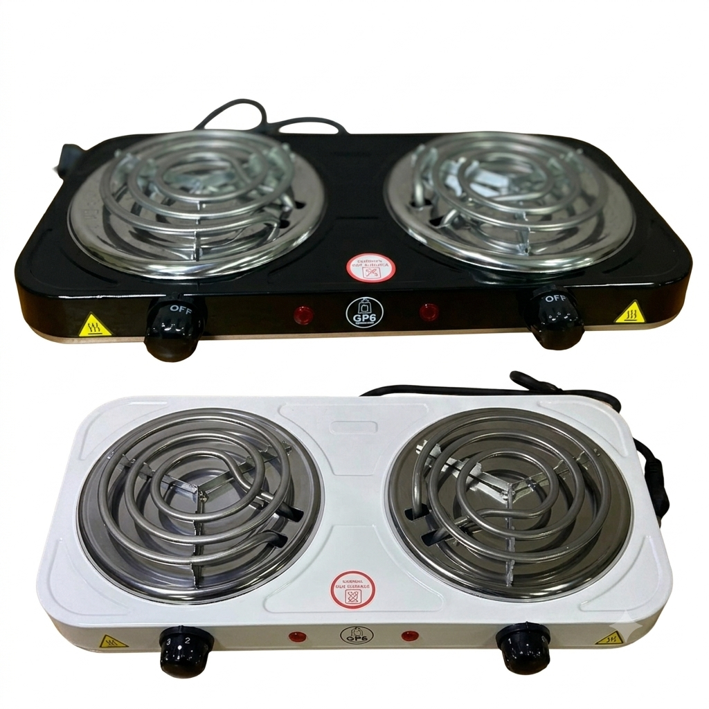 Fogareiro Elétrico 2 Bocas Bak Portátil 2000w 220v/110V