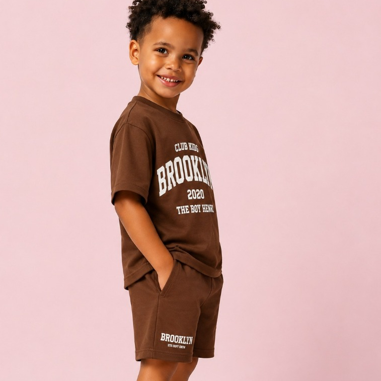 CONJUNTO INFANTIL MASCULINO CAMISA BERMUDA PARA MENINOS MASCULINO DO 2 AO 14 ANOS