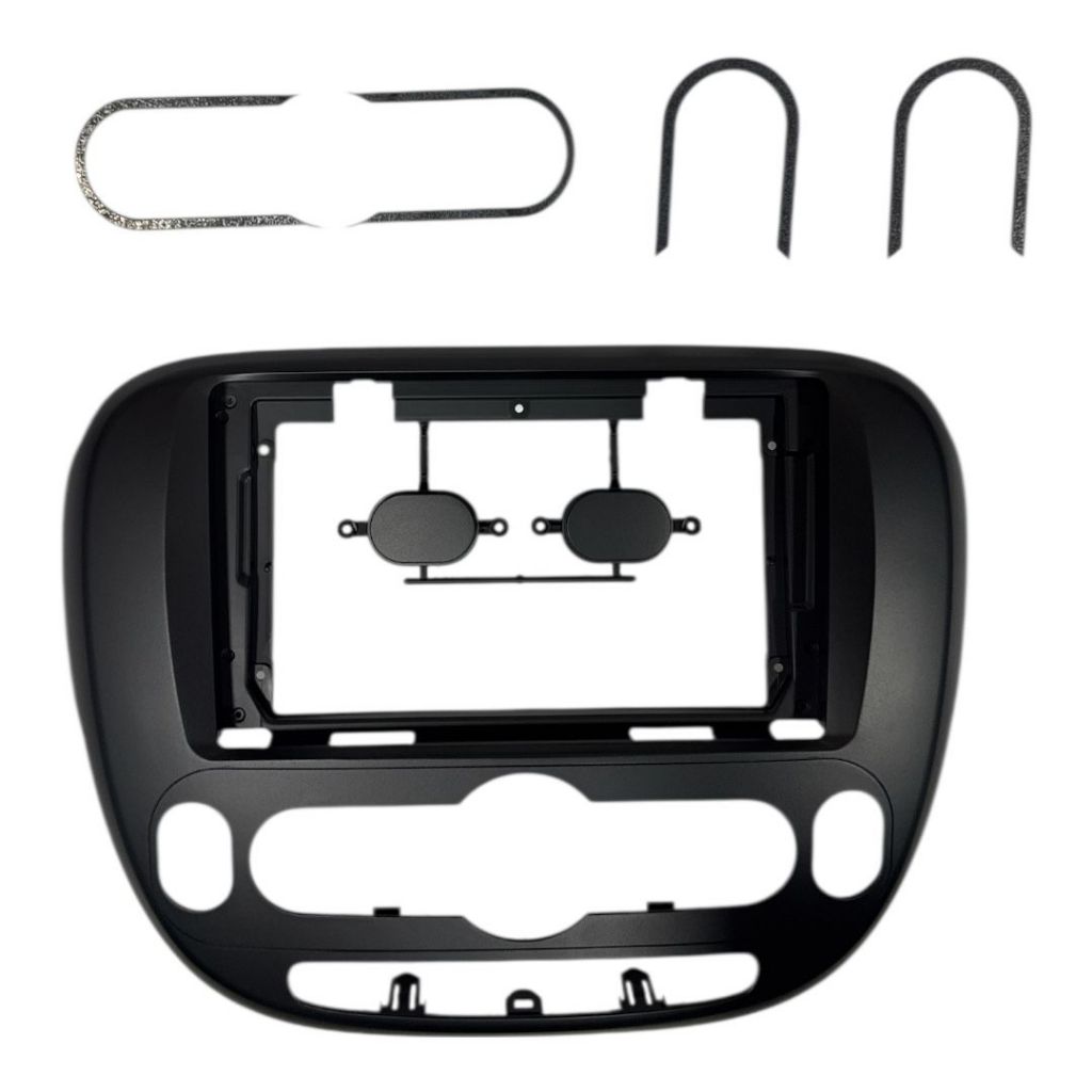 Moldura Kia Soul 2015 A 2021 9 Polegadas 2din Alto Acabamento
