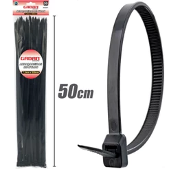 Kit com 50 Abraçadeiras de Nylon 7,2 x 400mm |7,2 x 500mm | 7,2 x 300mm Gadan – Uso Pesado | Não arrebenta