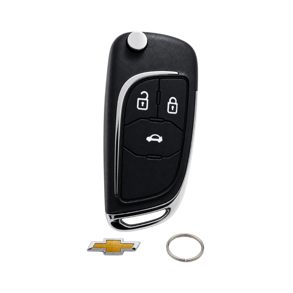 Chave Canivete 3 Botões Gm Cruze Cr710 Frequência 433Mhz Autocode - FKS