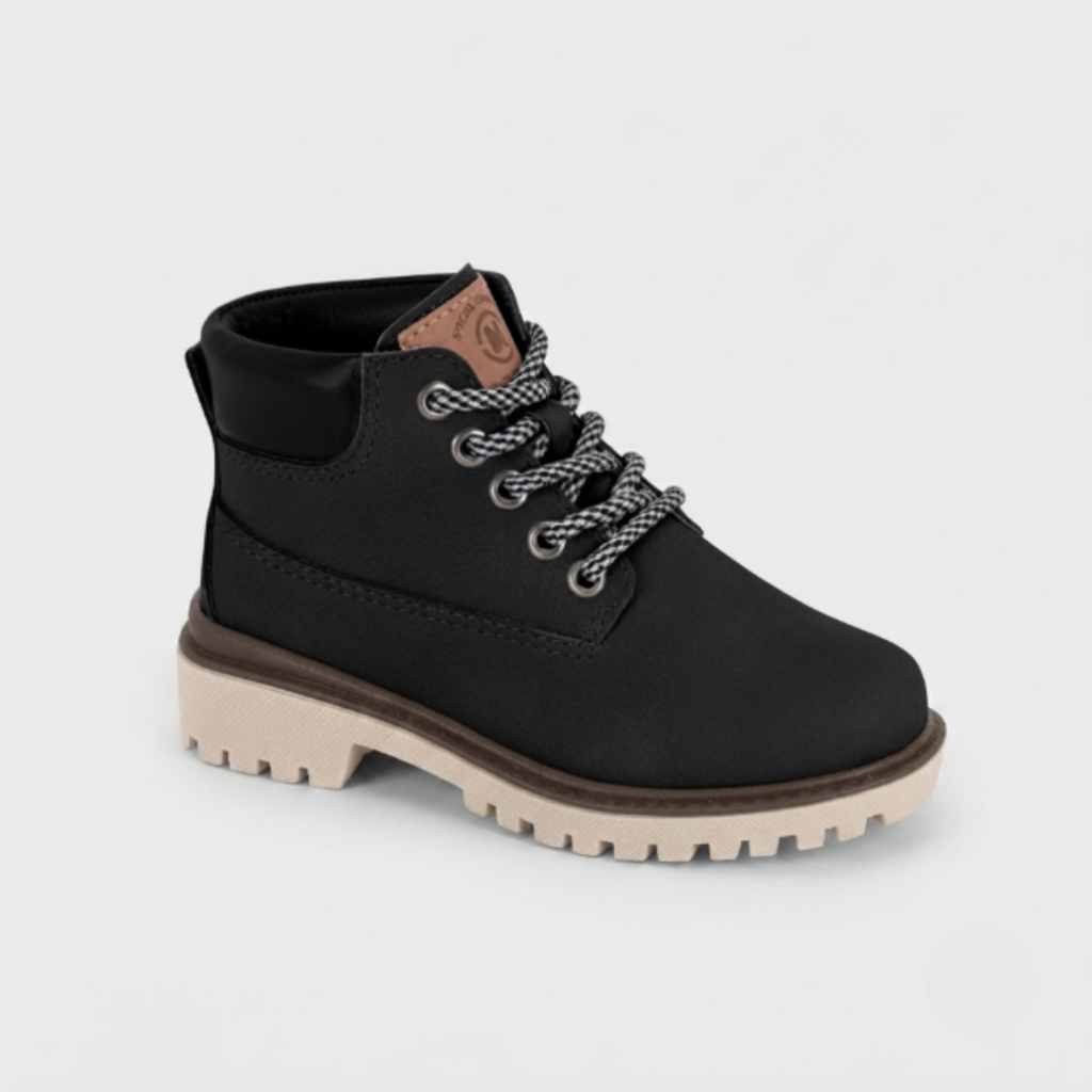 Bota Coturno Infantil Molekinho Menino Passadores Metal Original