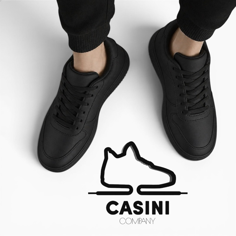 Tênis Preto Masculino Casual Unissex Lançamento