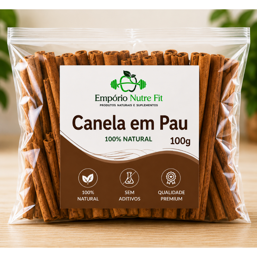 Canela em Pau 100% Natural | Selecionada para Chá e Culinária | Alta Qualidade