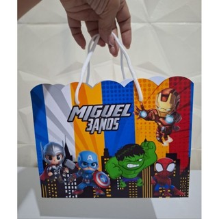 KIT COM 10/12/15/20/25/30/35/40 SACOLINHAS VINGADORES BABY/LEMBRANCINHA DE FESTA/SACOLINHA DE GULOSEIMAS/QUALQUER TEMA