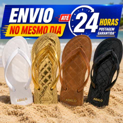 CHINELO FEMININO RASTEIRINHA DE DEDO BRILHO MACIO CONFORTÁVEL
