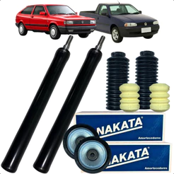 Kit Amortecedor Dianteiro Coxim Batente Coifa Saveiro Gol G2