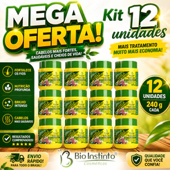 Kit 12 Unidades: Pomada Massageadora Canela de Velho 240g