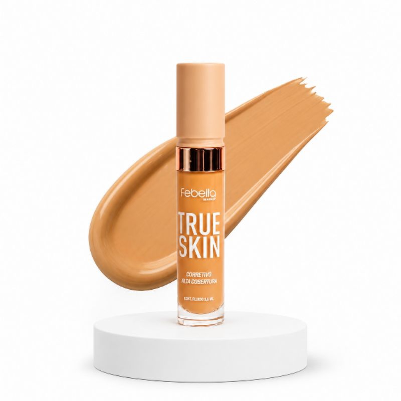 Corretivo Facial Febella True Skin Acabamento Natural Cor 04