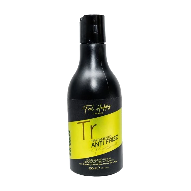 Escova Progressiva Anti Frizz 300ml Feel Happy