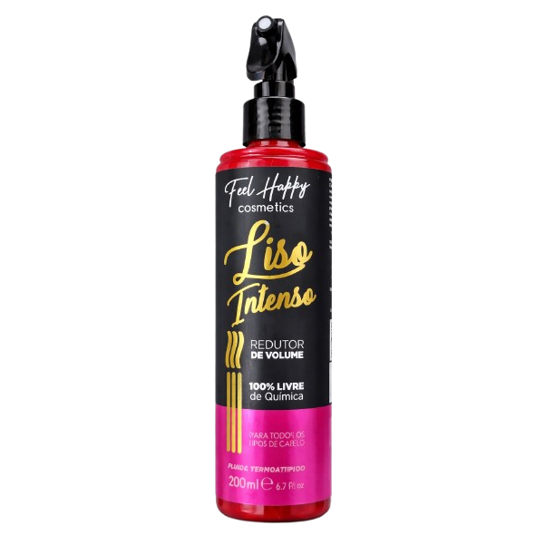 Spray Finalizador Liso Intenso Termo Ativo 200ml Feel Happy
