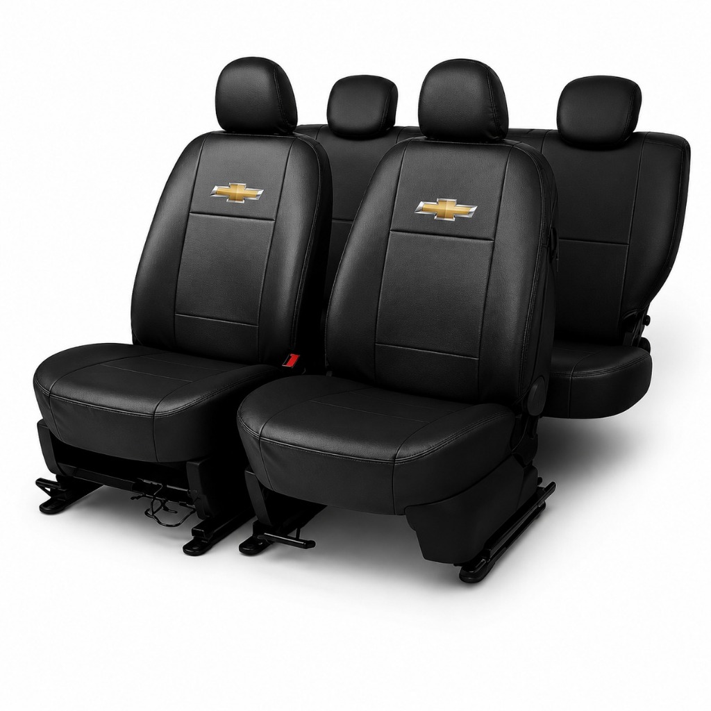 Capa De Bancos Automotivos Carro 100% Couro Modelos Chevrolet GM + BRINDE Entrega Imediata