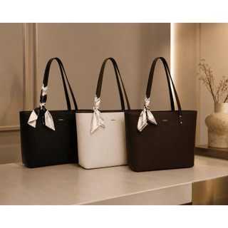 Bolsa Feminina Ombro Tote Bag Couro Pu com Alça Trabalho Faculdade Dia a Dia Clássica Elegante Ipad