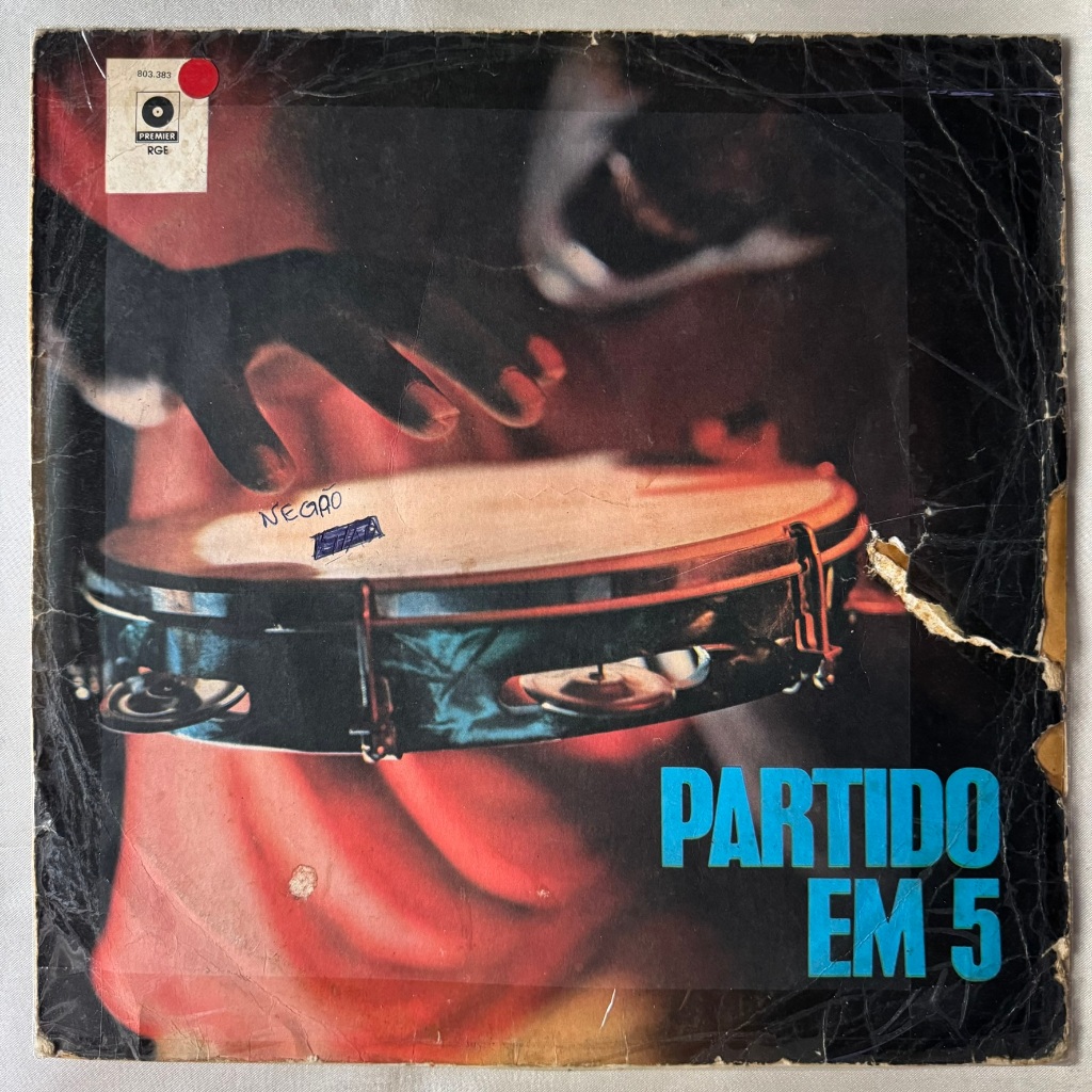 DISCO DE VINIL LP - PARTIDO EM 5 – PARTIDO EM 5 (1984)
