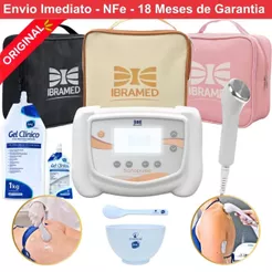 Ultrassom Portátil Sonopulse Ibramed 1 e 3MHz 1Mhz, 3mhz Reabilitação e Estética Ibramed Ultrassom Contínuio E Pulsado
