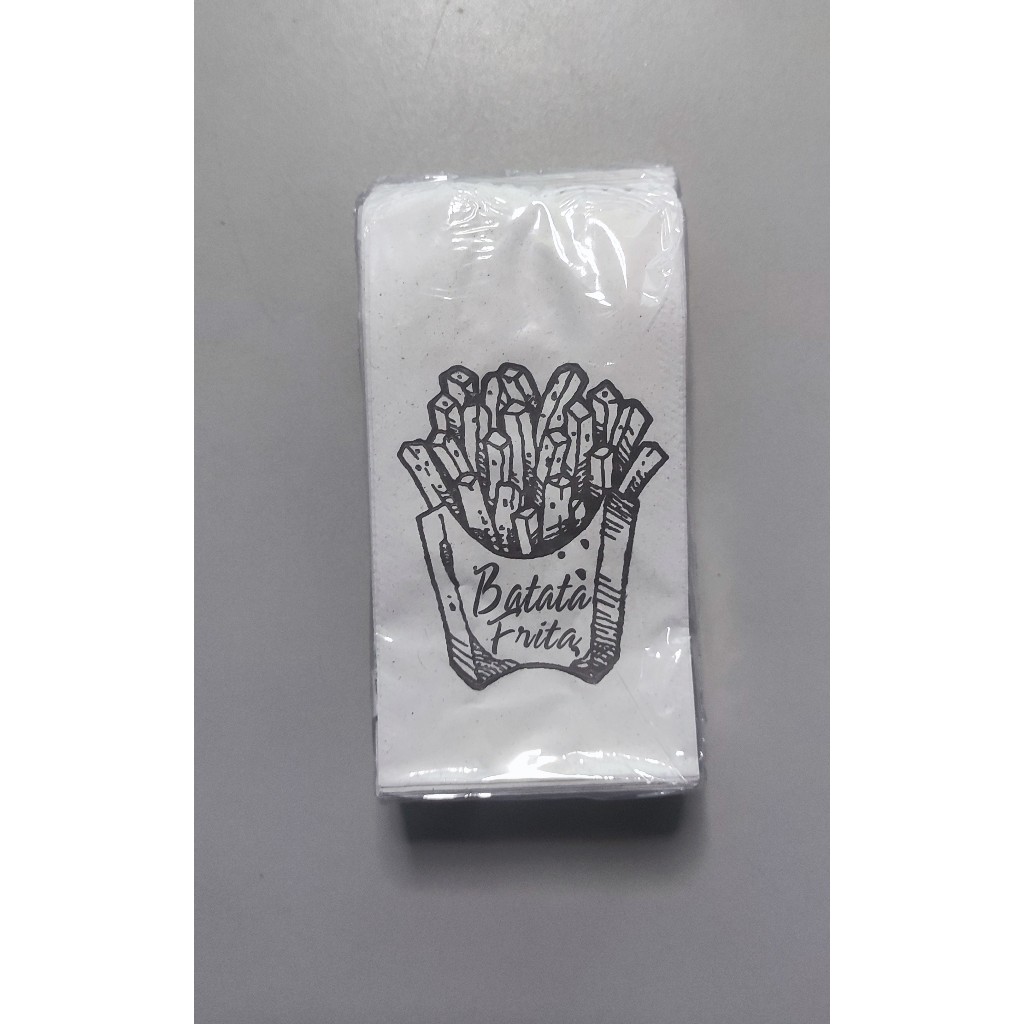 Saco de Papel Batata Frita Strong Mine e Médio para Embalagem de Alimentos